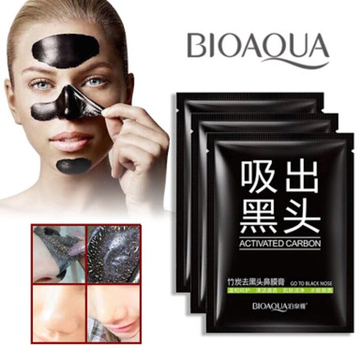 5 gói mặt nạ lột mụn đầu đen BIOAQUA làm sạch sâu lỗ chân lông - INTL