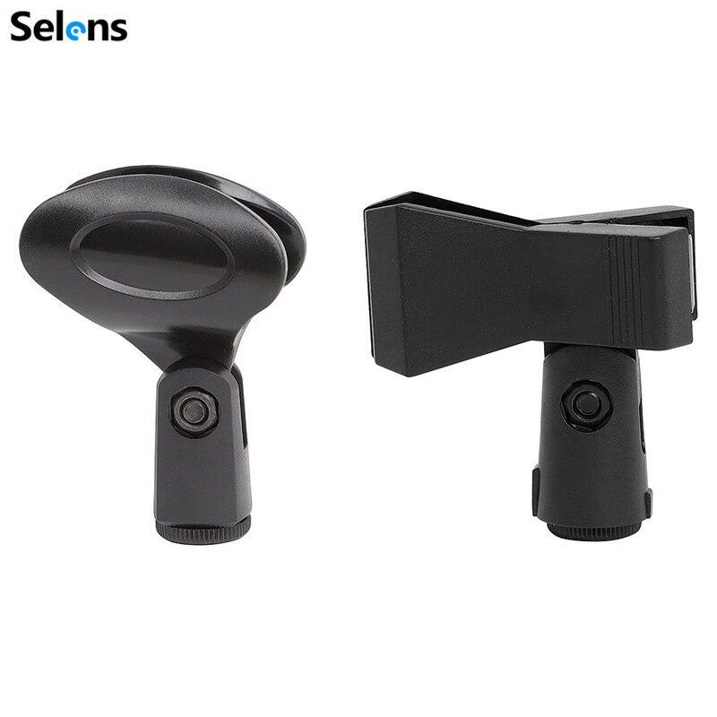 Selens Swing Boom Microphone Tripod Stand Adjustable Microphone Clip Holder Detachable Stage Microphone Stand For Vlog Video Vlogging LIve Streaming