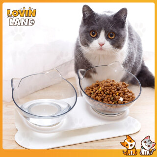 Lovinland Bát Ăn Đôi Cho Thú Cưng Bằng Nhựa Cho Chó Chó Con Mèo Đồ Ăn Uống thumbnail
