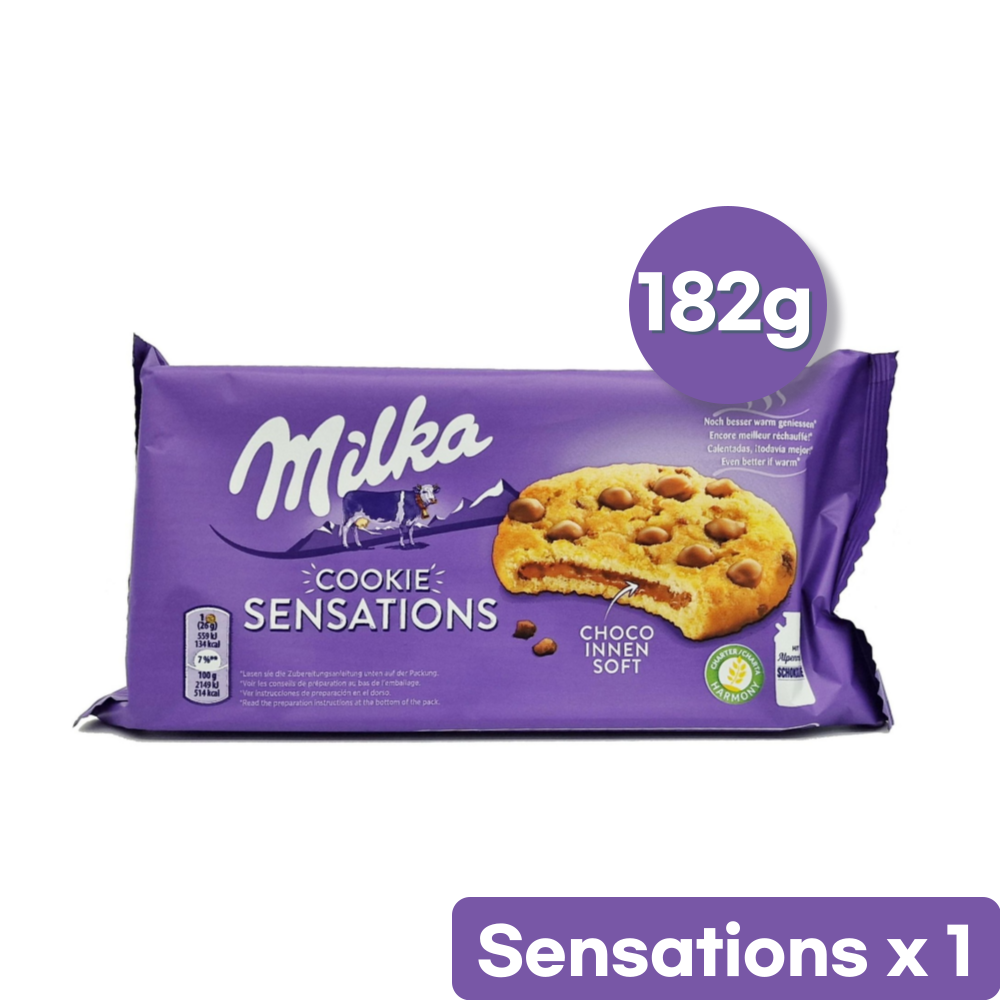 Milka Chocolate Chip Grain Cookies