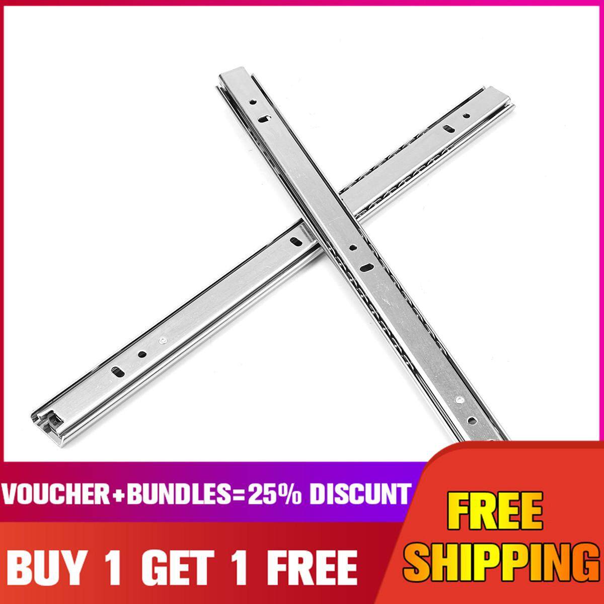 Buy 1 Get 1 Free 27mm 14inch Ball Bearing Drawer Runners Slides