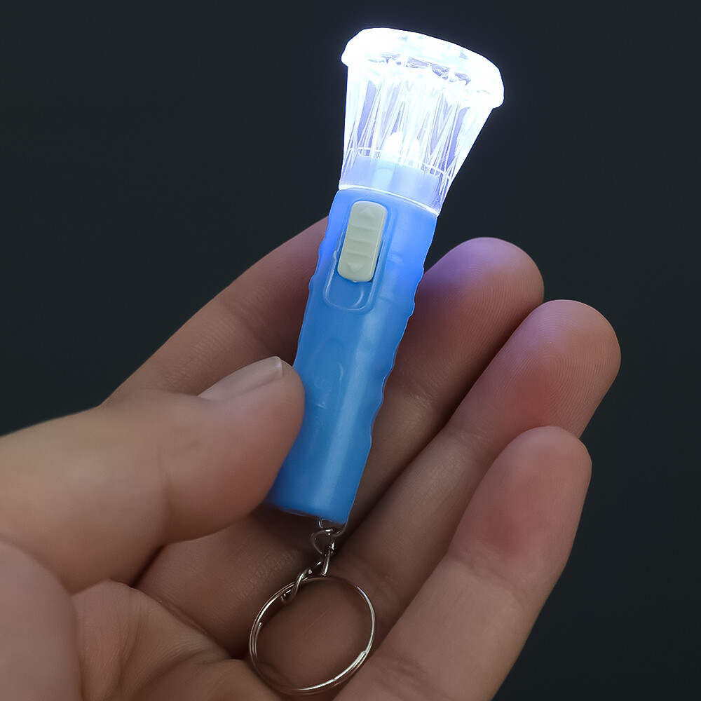 Mini Key Chain Flashlight LED Multi-Function Waterproof Outdoor Camping Emergency Flashlight