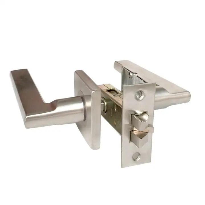 Privacy Bathroom Door Lever Lock Set For Home Interior Door