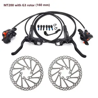 disc brake set for mountain bike