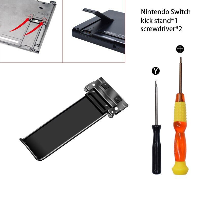 Host Back Shell Kickstand Support Bracket For Nintendo Switch Console Repair Replacement Parts Accessories Kit Dropshipping