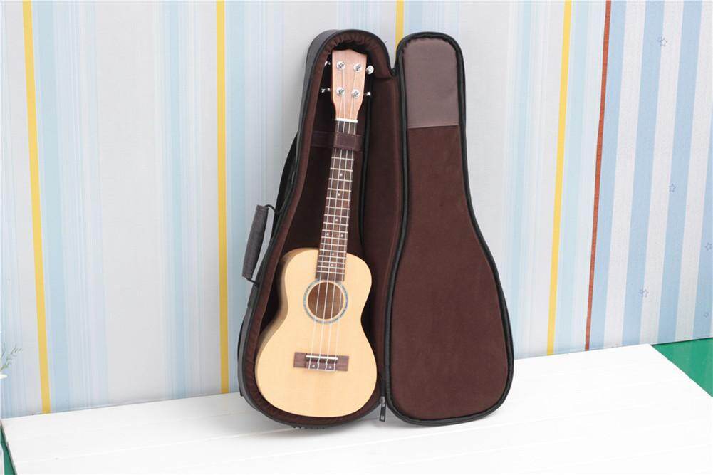 Ukulele Bag Ukulele Storage Pouch Carrying Case Ukulele Backpack Thicken Cotton 15mm
