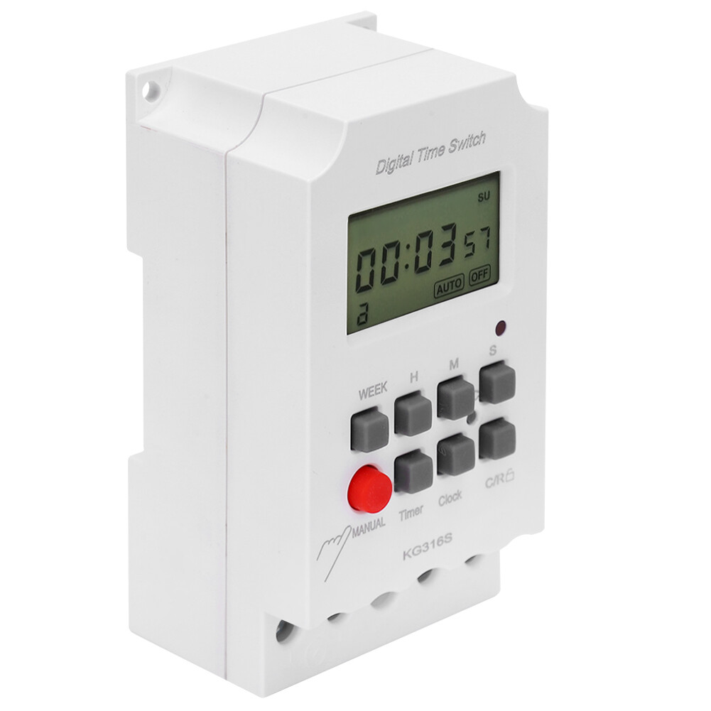 Digital Time Switch Timer Switch 32 Groups KG316S For Advertising Signs Neon