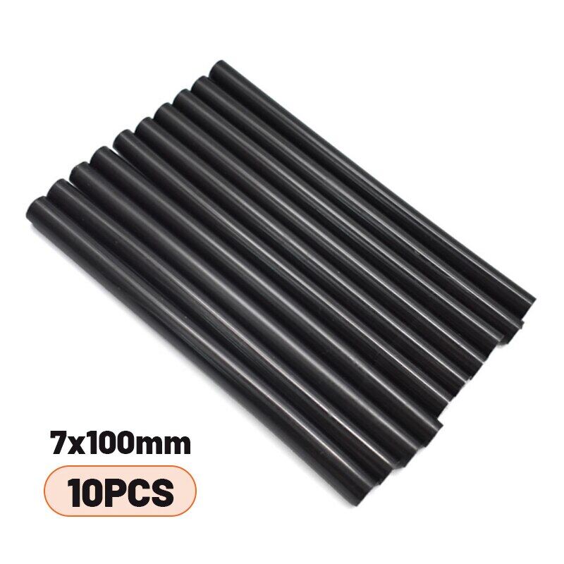 10/30/50pcs hot melt glue sticks 7x100mm black hot melt glue sticks for glue g-un auto repair tools diy car dent paintless removal tool