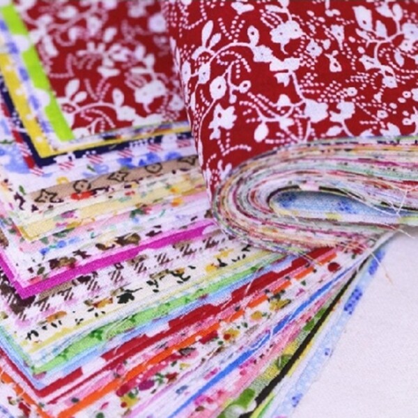 DIY quilting Patch 60pcs 10cmx10cm charm pack cotton fabric patchwork bundle fabrics cloth sewing