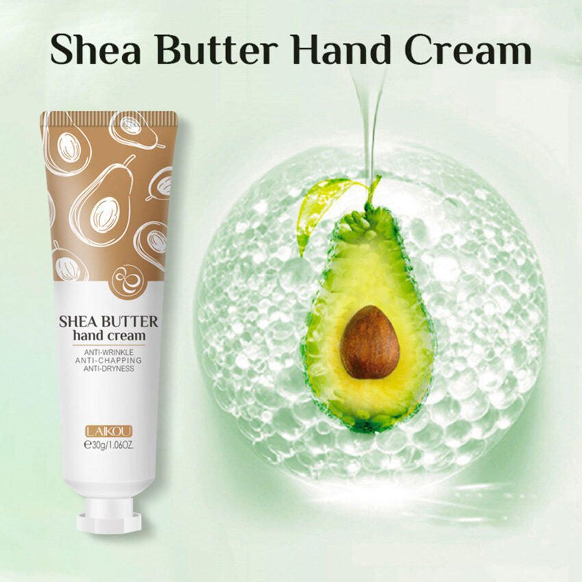 TOPQSC Shea Butter Hand Cream Moisturizing Anti Wrinkles Anti Dryness Anti Chapping Soften Skin Hand Care 30g