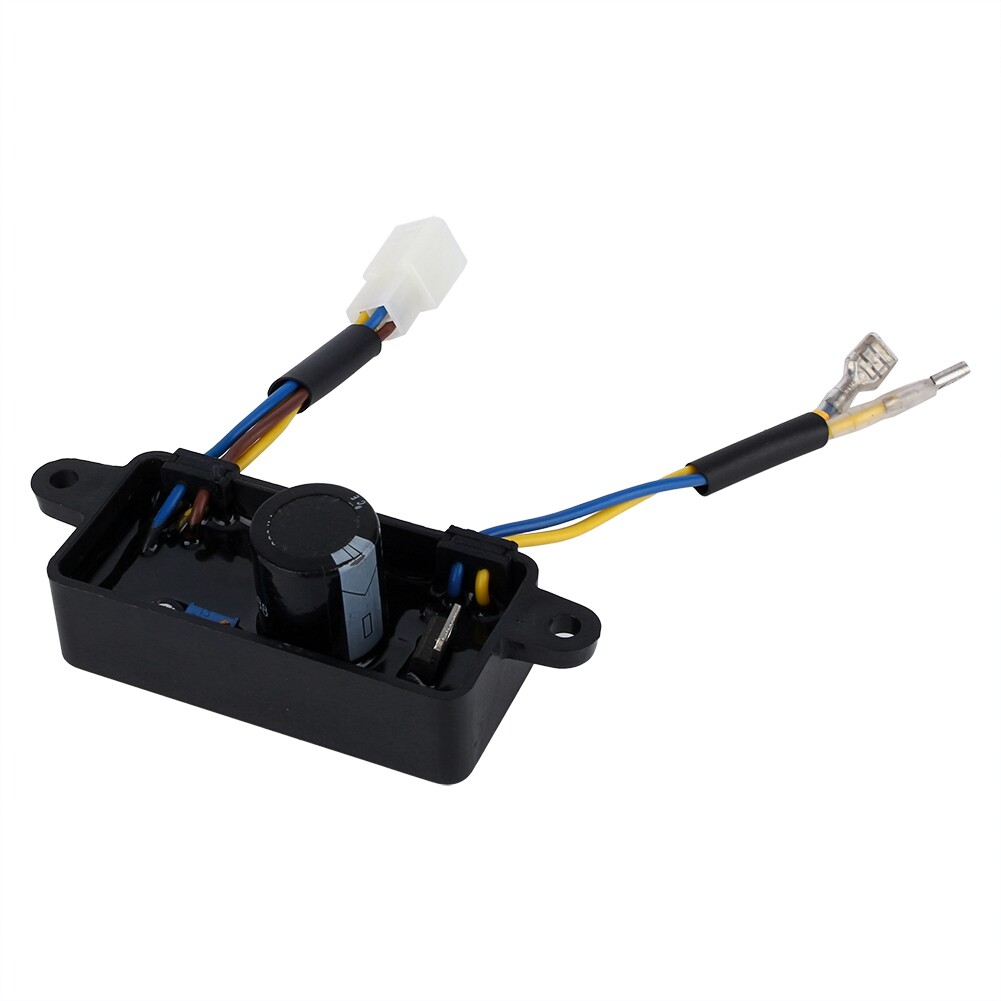1pc Voltage Regulator Rectifier Single Phase AVR For 2KW-3KW Gasoline Generator