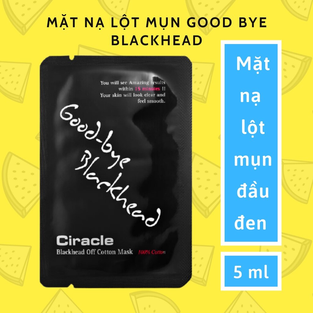 Miếng lột mụn đầu đen Good-Bye Blackhead (1 miếng lẻ)