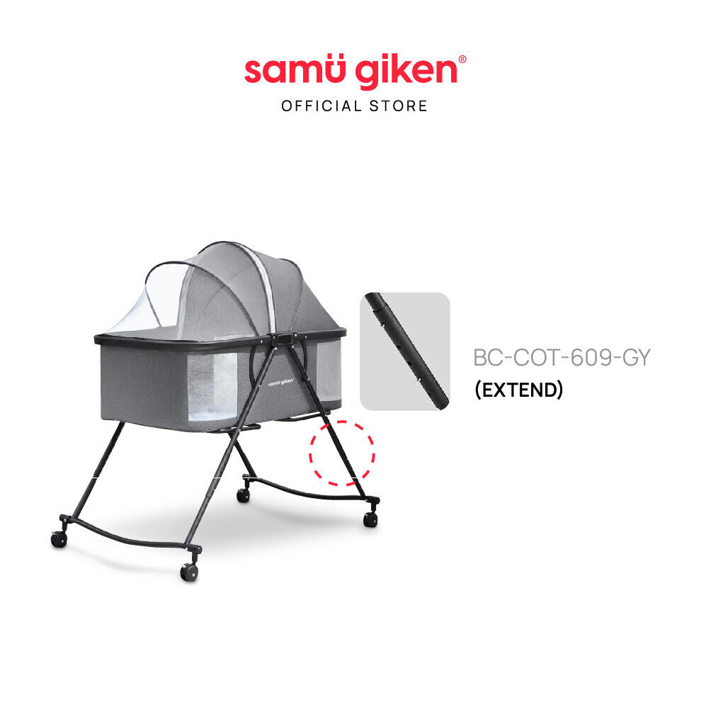 Samu Giken Baby Cot Multifunction DilipatDouble Layer & Playpendengan