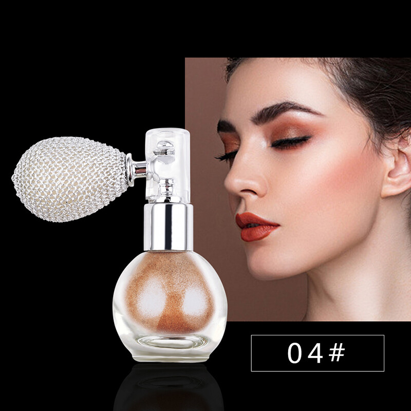 BEAUTYBIGBANG Highlighter Powder Setting Spray Illuminating Face Shimmer Long-lasting Brighten Glow Face Body Highlighter Face Makeup