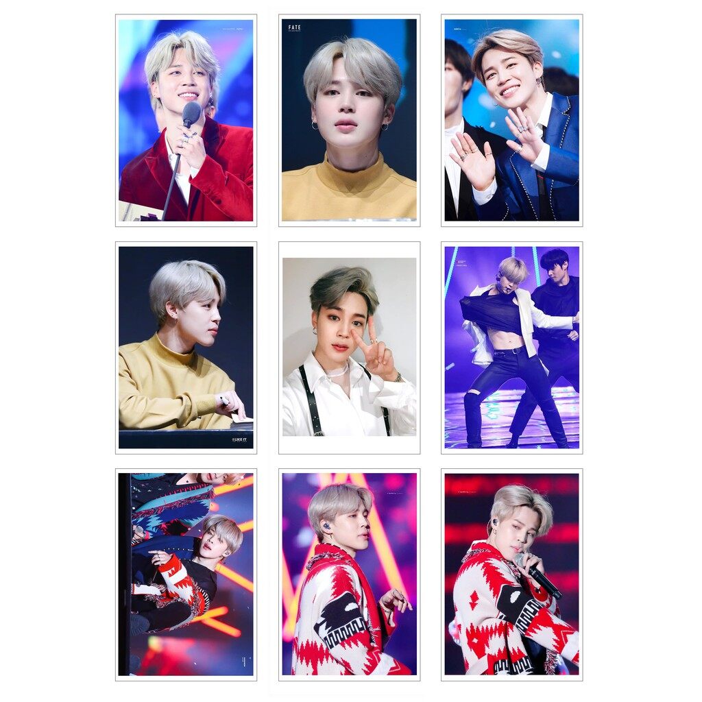 Lomo Card Ảnh JIMIN - BTS ( 45 ảnh)