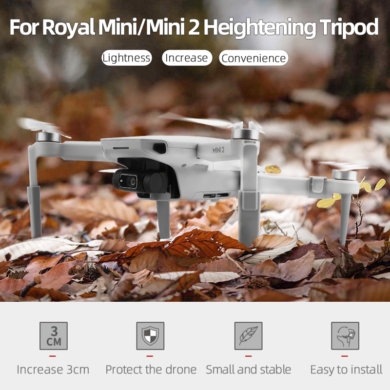 Coolmanloveit Thiết Bị Hạ Cánh Mở Rộng, Miếng Bảo Vệ Chân Nâng Cao 30MM Dành Cho Mavic Mini 2