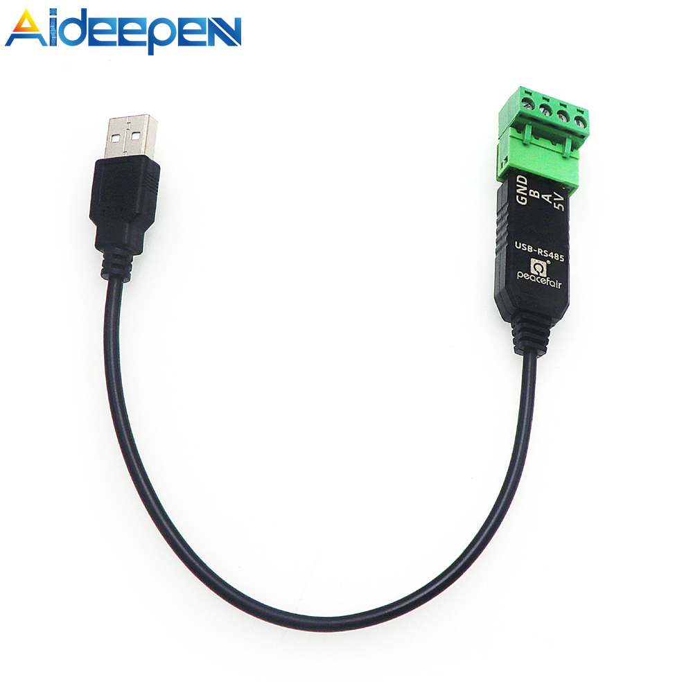 Aideepen Thiết Bị Cài Đặt Giao Diện Cáp Mở Rộng USB Bộ Chuyển Đổi Cổng Nối Tiếp RS485 Sang USB Hỗ Trợ Tốc Độ Truyền Cao 115200/Tải Xuống Vi Điều Khiển STC