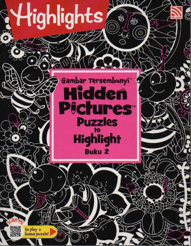 Pelangi-Highlights Hidden Pictures Puzzles to Highlight Vol.2 BI-BM-2019 Malaysia