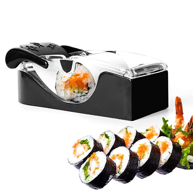 Sushi Roll Maker Japanese Rice Ball Mold Non-stick Vegetable Meat Rolling Tool DIY Sushi Making Machine Kitchen Supplies