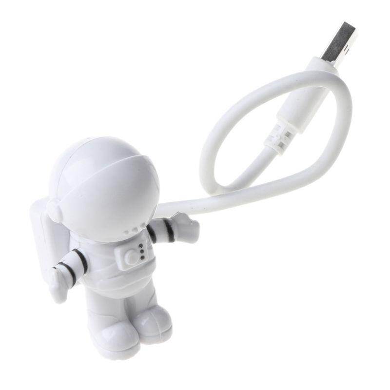 Creative Spaceman Astronaut LED Flexible USB Light Night Light for Kids Toy Laptop PC Notebook