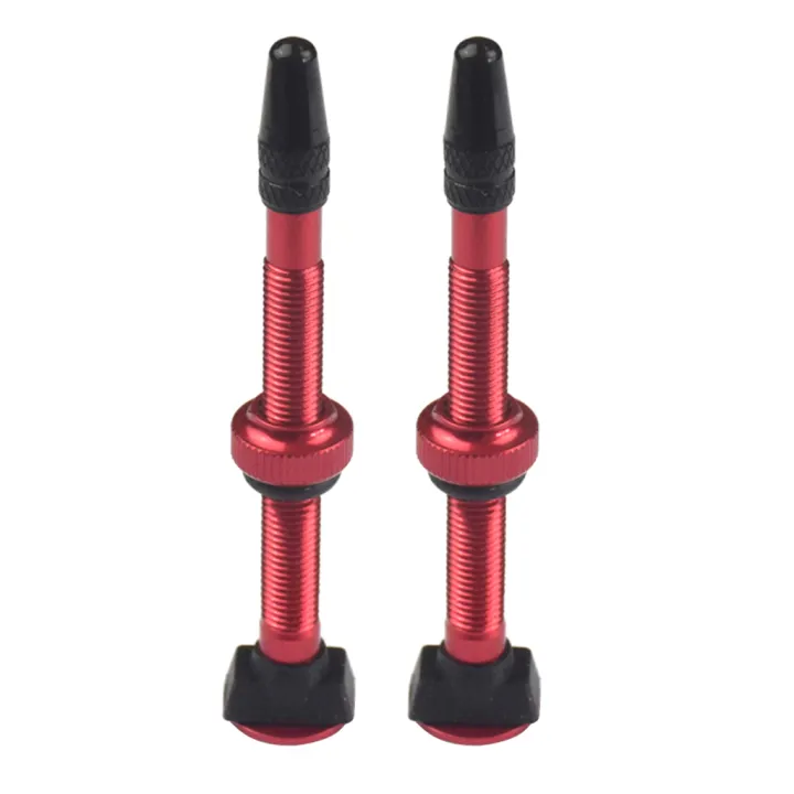 red tubeless presta valve