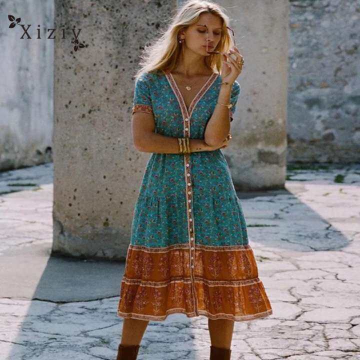 boho dress lazada