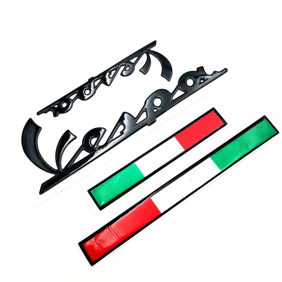 Đề Can Nhãn Dán 3D Vespa Với Biểu Tượng Ý