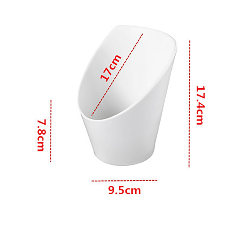 DAFIFY Porcelain Hotpot Buffet High Back Bowl 17*9.5cm