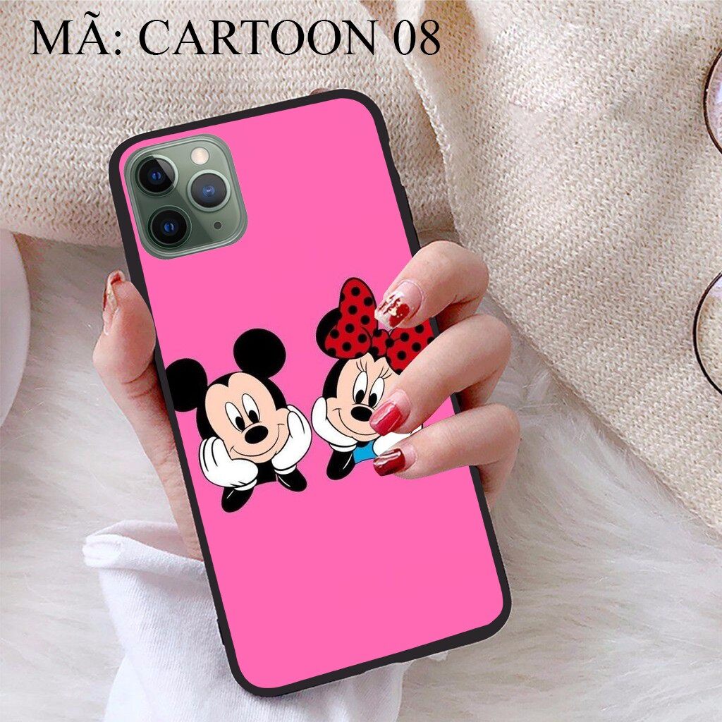 Ốp lưng iPhone 11 Pro Max viền dẻo TPU BST Hoạt Hình
