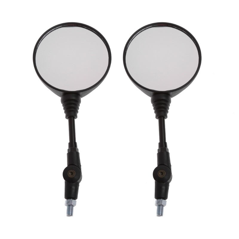 Universal Folding Motorcycle Side Rearview Mirror 10mm For Yamaha Honda
