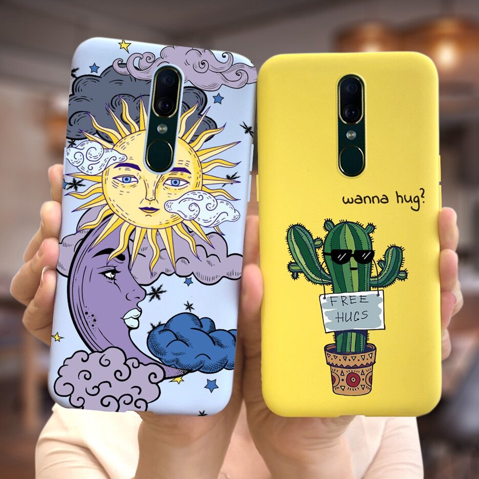 For Oppo F11 / Oppo F11 Pro Case Stylish Flower Cartoon Phone Cover For Oppo F11 F 11 Pro Casing