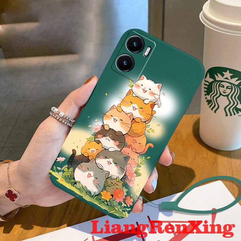 Casing OPPO A57 2022 4g oppo a77s 5g phone case Softcase Liquid Silicone Protector Smooth shockproof Bumper Cover new design YTDMM01