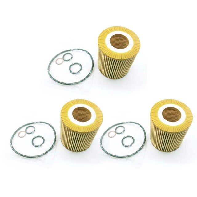 Yubao 6/3/1 sets oil filter 11427508969 for bmw e81 e82 e83 e85 e87 e88 e46 e60 e61 e90 e91 e92 e93 x1 z4 11427619232