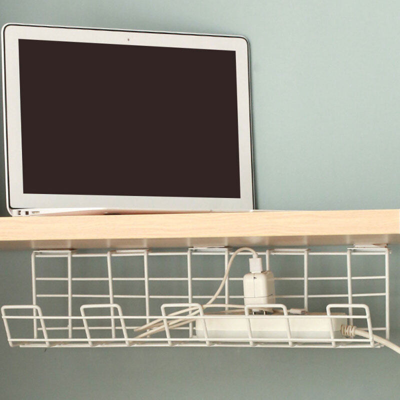 HOMEMAXS Giá Đựng Dây Dưới Bàn Sắp Xếp Cáp Dưới Bàn Khay Đựng Dây Cáp