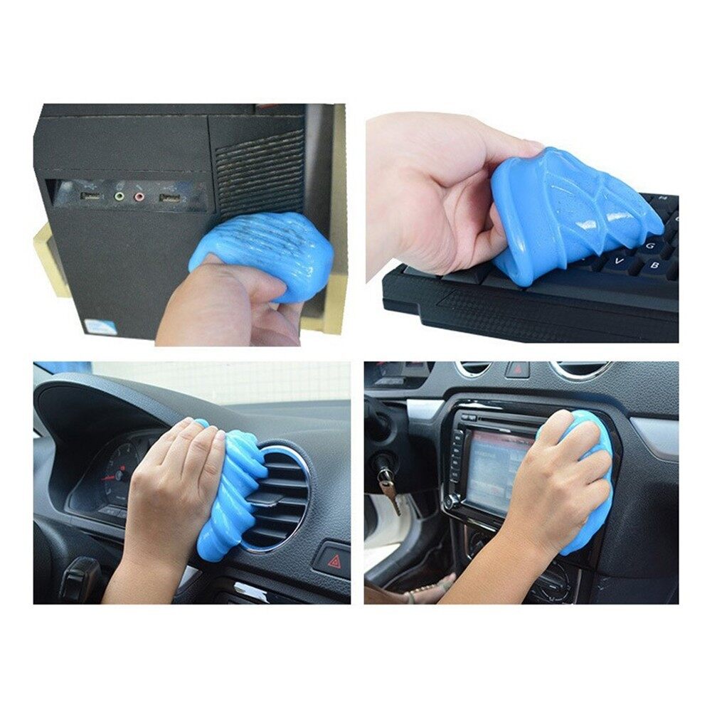 Car Cleaning Soft Glue Multi-function Car Air Conditioner Outlet Cleaning Tool