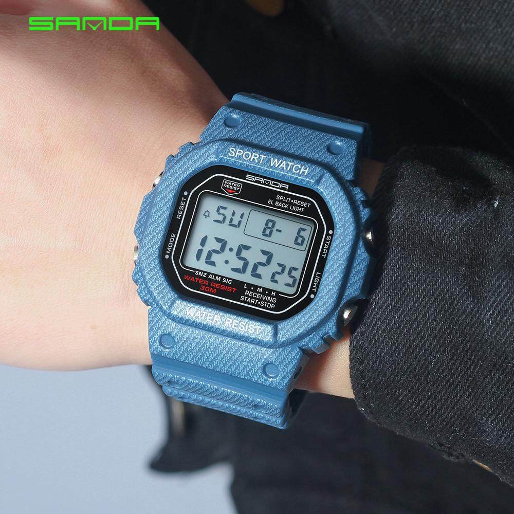 unisex fashion personality led electronic sport watches