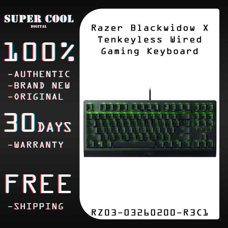 Razer BlackWidow X Tournament Edition Gaming Keyboard (RZ03-03260200-R3C1) Singapore