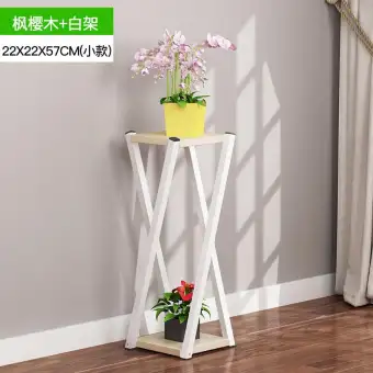 Plant Stand Floor To Ceiling Iron Flower Rack Multi Layer Indoor