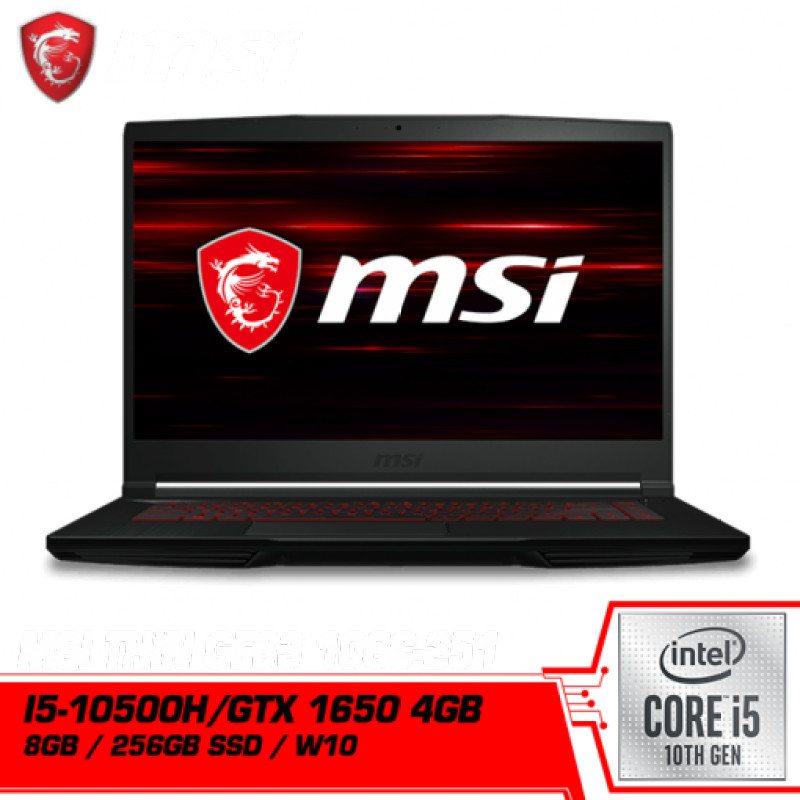 MSI GF63 Thin 10SC-251MY (Intel i5-10500H , GTX1650 GDDR6 4GB) Malaysia