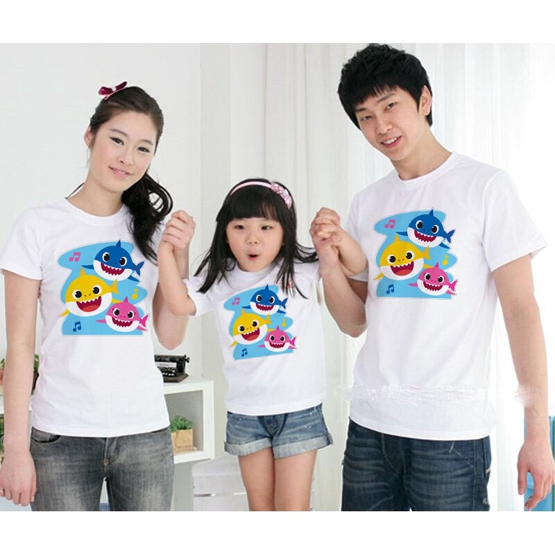 family baby shark shirts