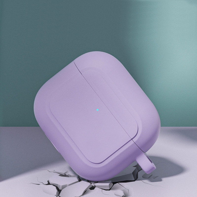 【Trail Blazers】ốp Silicon Mềm Tương Thích Với Apple Airpods 3 Hộp Sạc Vỏ Bảo Vệ Có Khóa Chống Mất Cho Airpod3 Air Pods 3