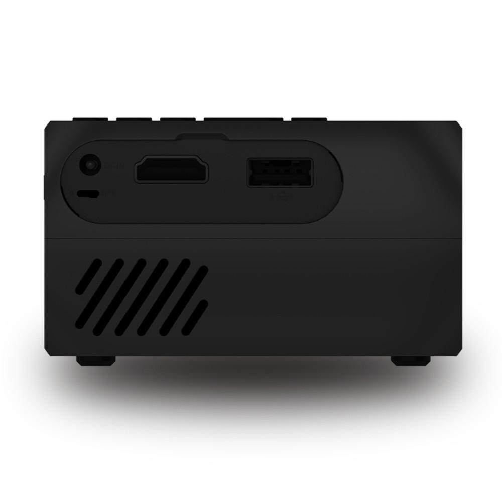 JY YG320 Mini Gia Đình Điện Ảnh TRUYỀN HÌNH Di Động Máy Chiếu LED 1080 P HDMI/USB/SD/AV BK