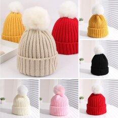 I Love Daddy&Mummy New Pompom Mũ Trẻ Em Beanie Cap Mùa Đông Dệt Kim Trẻ Em Bé Gái Hat Ấm Mềm Trẻ Em Bé Gái Mới Biết Đi Cap Muts Casquette Enfant