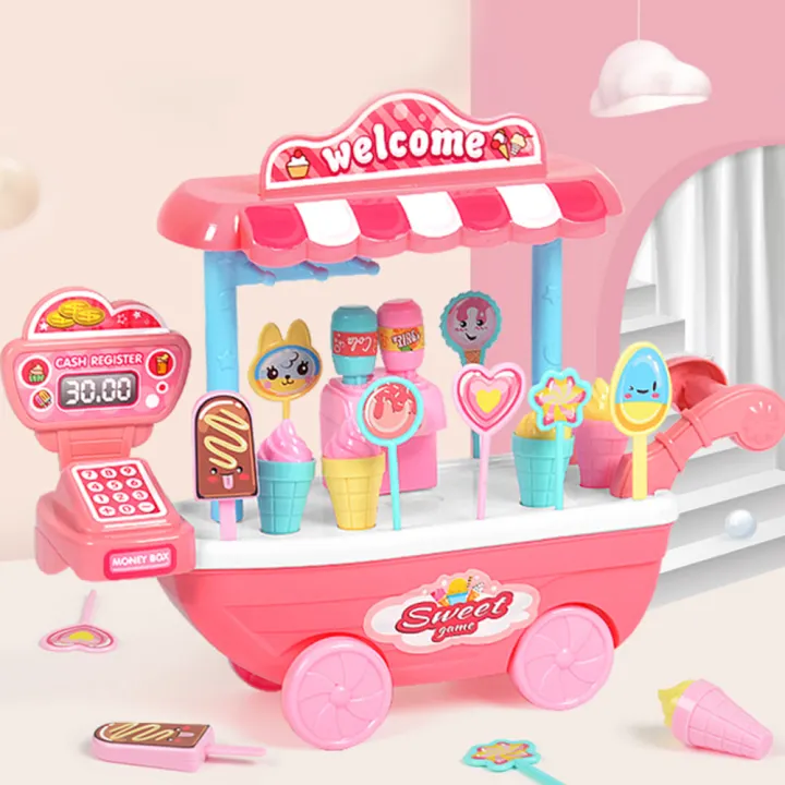 childrens ice cream cart toy