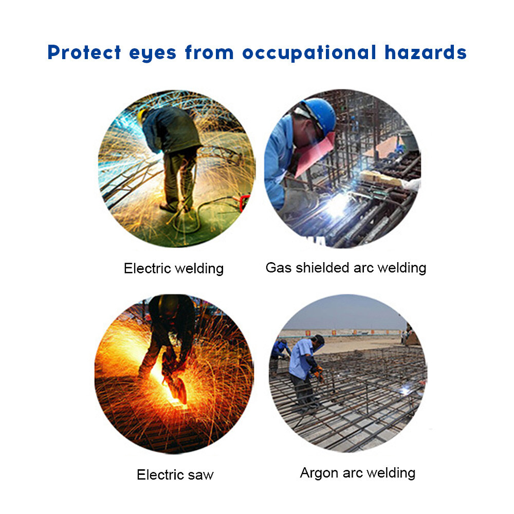 Automatic variable light electric welding glasses welder's strong light and ultraviolet protective goggles