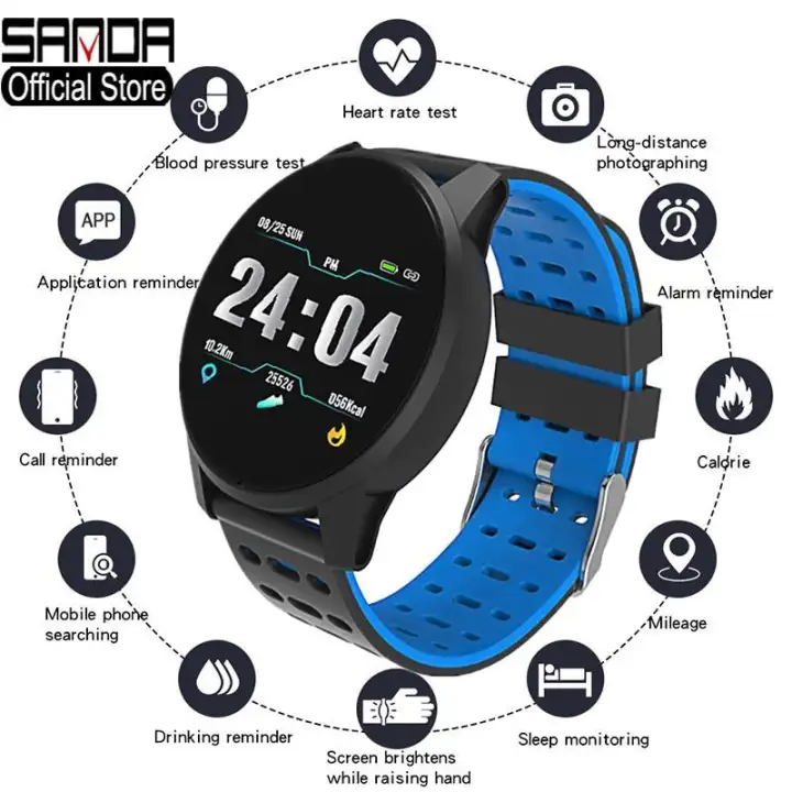 sanda bluetooth smart watch