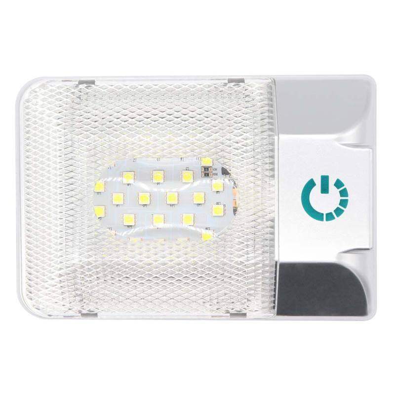 Morica 12V 24 LED RV Trần Dome Ánh Sáng Vô Cấp Dimmable RV Chiếu Sáng Nội Thất Trailer Lights Cho Camper RV 3.6 Wát