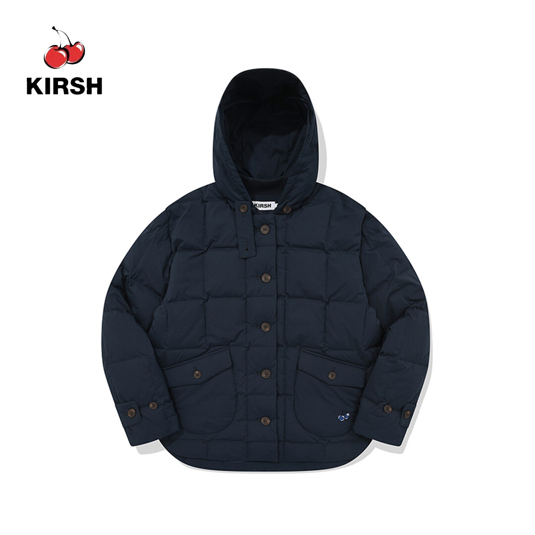 [ KIRSH ]★CHERRY BASIC QUILTING HOOD JACKET KIRSH] CHERRY BASIC QUILTING HOOD JACKET | 23AW WINTER