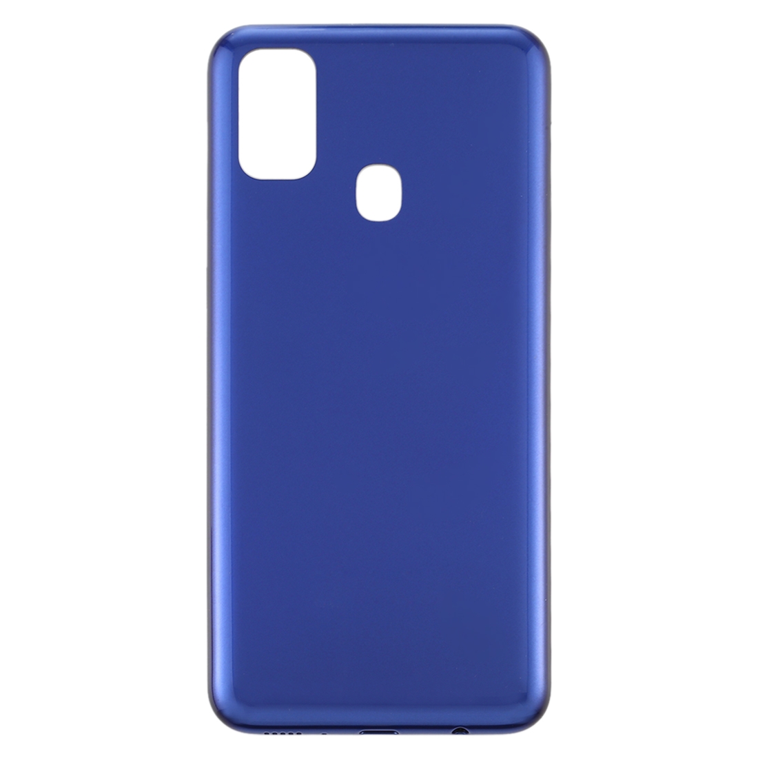 For Samsung Galaxy M21 Back Cover (Black)