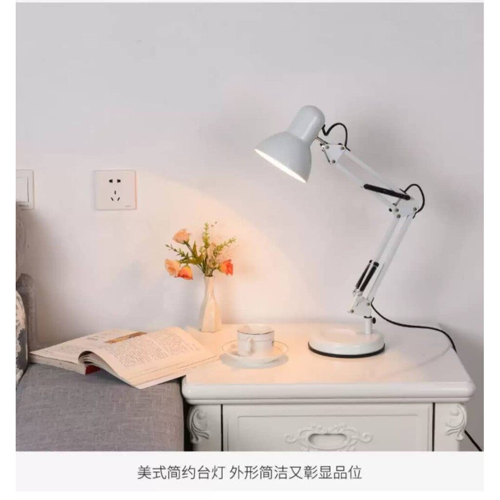 IKEA Work Lamp Style Forsa Reading Desk Lamps W Adjustable Flexible ...